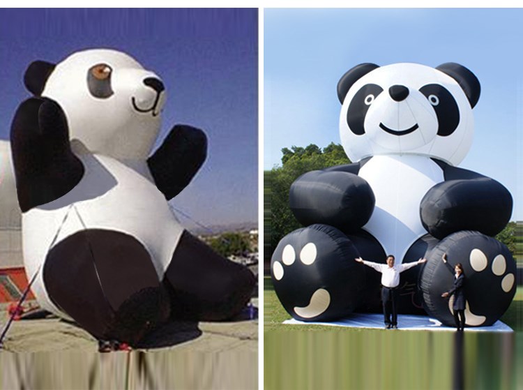 马鞍山充气熊猫展示